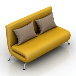 sofa mini 3D Model Preview #27540d3e