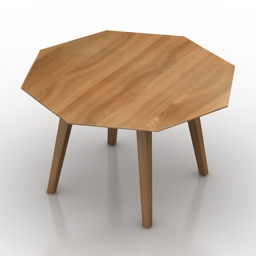table knoll risom 3D Model Preview #319b7dc9