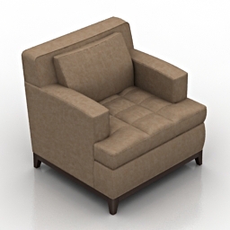 armchair - 3D Model Preview #b72dc32d