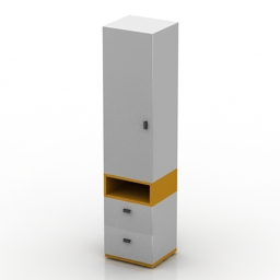 locker 2 3D Model Preview #53db5535