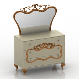 dressing table 3D Model Preview #0def9ffa