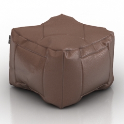 seat brown 3D Model Preview #96365e4f