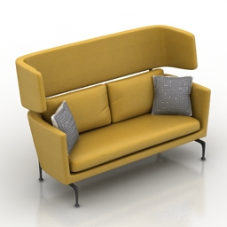 sofa vitra suita 3D Model Preview #31a3c3a4