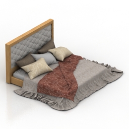 bed classic 3D Model Preview #38adc76d