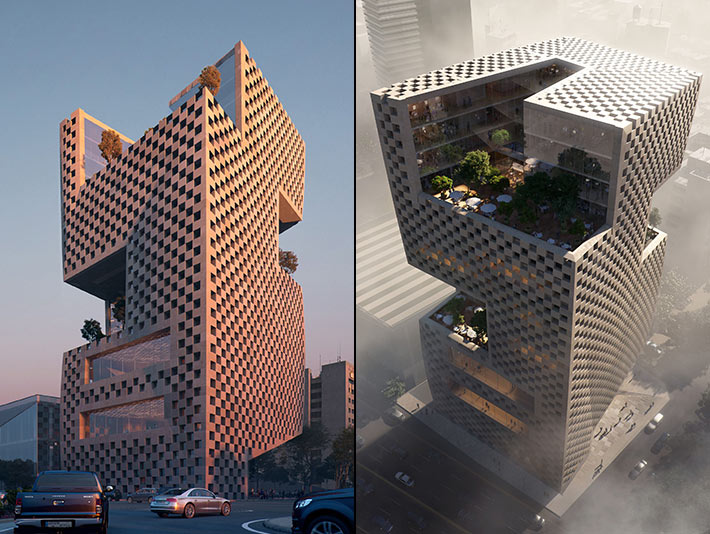 Banque Libano Francaise headquarters, Beirut, Lebanon