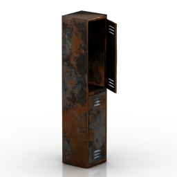 locker opened 3D Model Preview #8bda8481