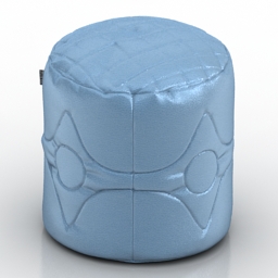 seat blue 3D Model Preview #909b4e18