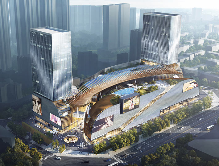 Yibin Sanjiangkou Business Center, Yibin, China