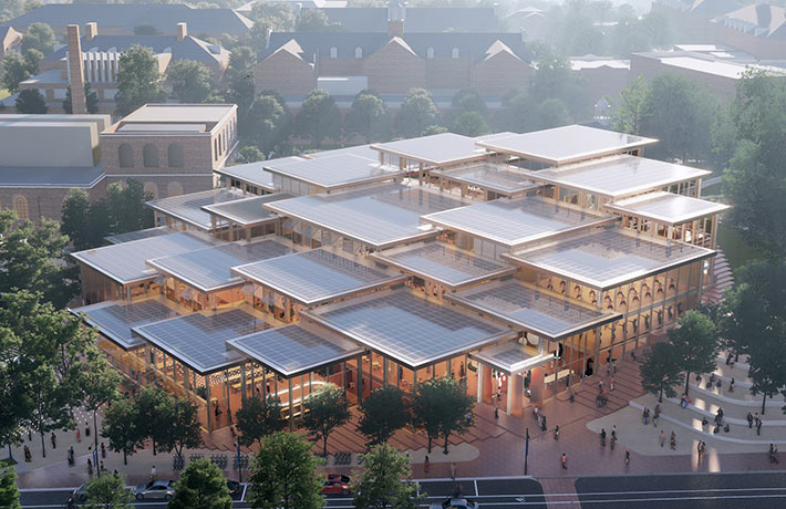 Hopkins Student Center by BIG, Baltimore, USA