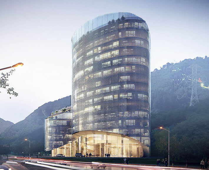 Guangzhou High-tech headquarter, Guangzhou, China