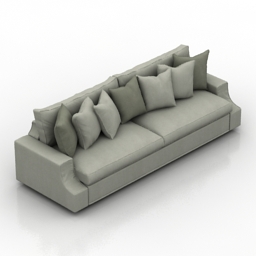 sofa classic 3D Model Preview #f479cc57
