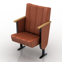 armchair cinema 3D Model Preview #08c68978