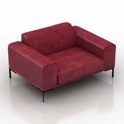 3D Armchair preview