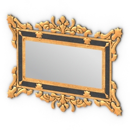 mirror garda decor 3D Model Preview #2c378fda