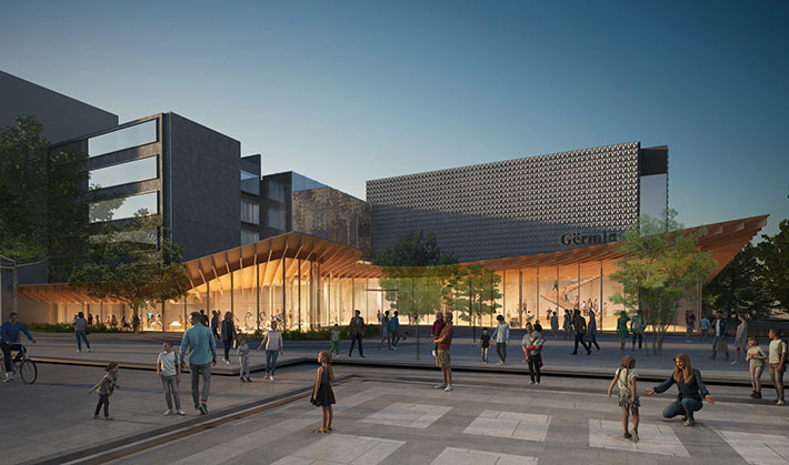 Concert Hall by Kengo Kuma, Prishtina, Kosovo