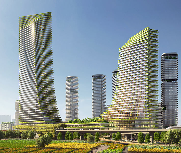 Central Area of Guangming District, Shenzhen, China