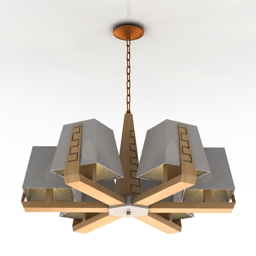 luster crystal lux treviso sp 6 3D Model Preview #b5c1f868