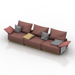 sofa casadesus longplay 3D Model Preview #f5dcc7e2