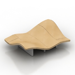sofa erik jorgensen waves ej 142 3D Model Preview #01e5b967