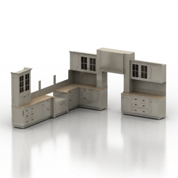 kitchen 2 3D Model Preview #b239fcb0