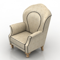 armchair italia 3D Model Preview #73a2ff35