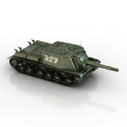 tank isu-152 3D Model Preview #23c3c4b2