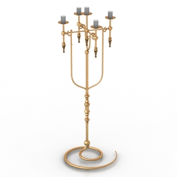 candlestick - 3D Model Preview #690acef0
