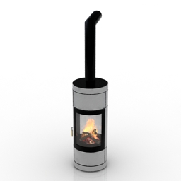 3D Fireplace preview