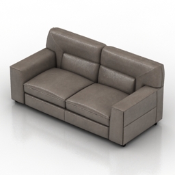sofa natuzzi agio 3D Model Preview #c782c819