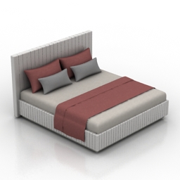 bed classic lh 3D Model Preview #859552a0