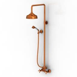 shower cezares retro cd-02 3D Model Preview #7d1d74fd