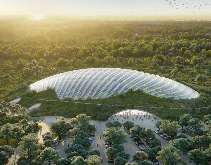 Greenhouse Tropicalia, Côte d'Opale, France