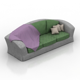 sofa - 3D Model Preview #b254f747