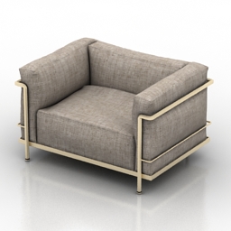 armchair cassina 3D Model Preview #79c12451
