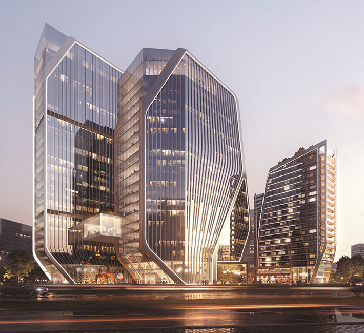 Kinghood Group Financial Center, Zhongshan, China