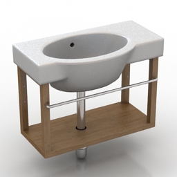 sink ido classic minislim 3D Model Preview #38ca9bf8