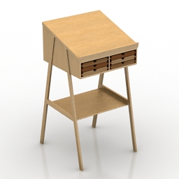 table sixay furniture sixtematic 3D Model Preview #b57b2c6b