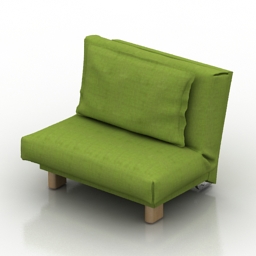 3D Armchair-bed preview