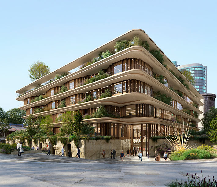 Castellana 69 office building, Madrid, Spain