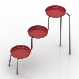 rack ikea ps 2014 flowers stand 3D Model Preview #06681e92