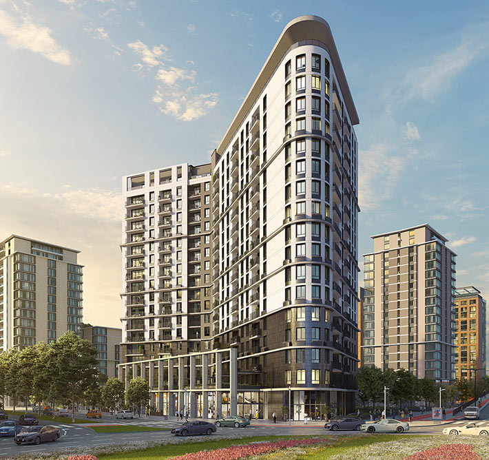 Belgrade Waterfront Metropolitan by RMJM, Belgrade, Serbia