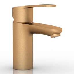 faucet grohe eurostyle cosmopolitan basin mixer 3D Model Preview #dd9d6260