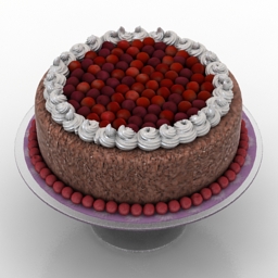 cake 3D Model Preview #8296592b