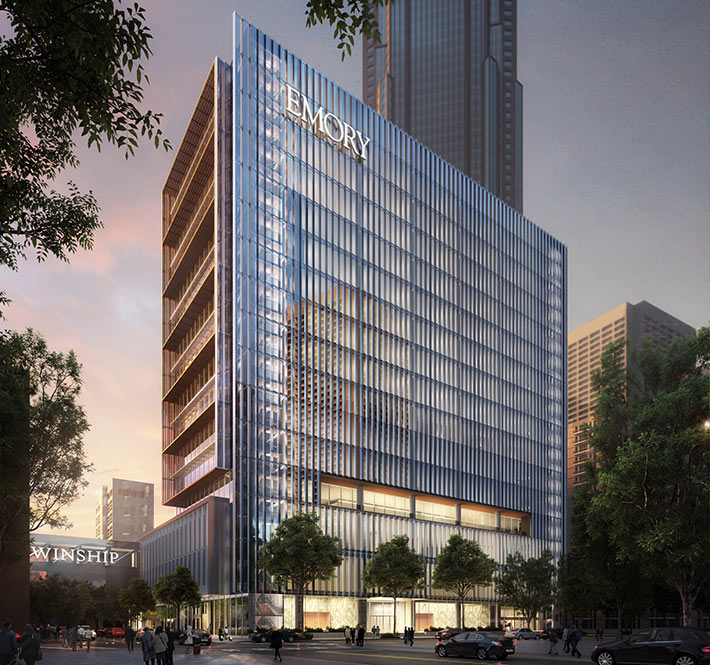 Emory Healthcare Winship at Midtown by SOM, Atlanta, USA