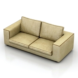sofa formerin hermes 3D Model Preview #389ebd42