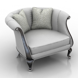 3D Armchair preview