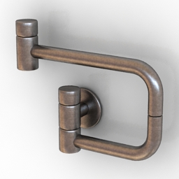 faucet dornbracht tara ultra pot filler towel 3D Model Preview #ff5a57e1