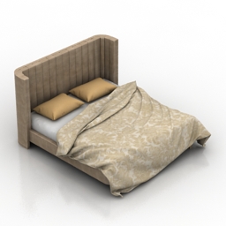 bed brooklyn 3D Model Preview #ea1f1357