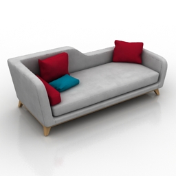 3D Sofa preview
