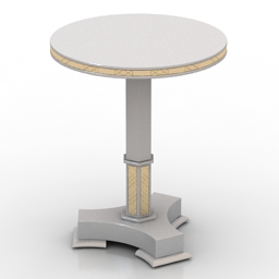 table round 3D Model Preview #bc261728